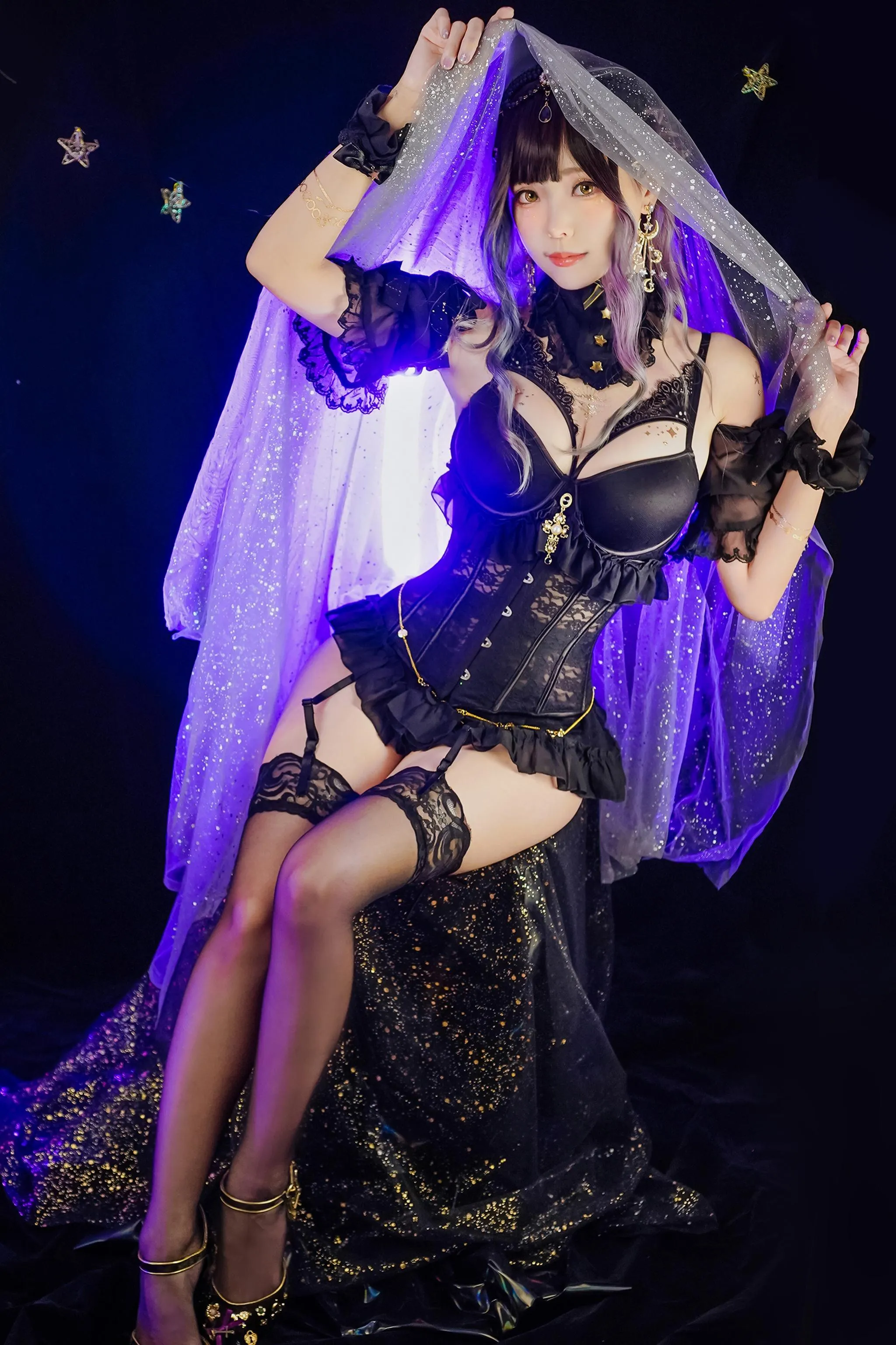 ElyEE子 – NO.77 Original Witch  Cat魔女與貓-Astrology Witch [33P]插图3